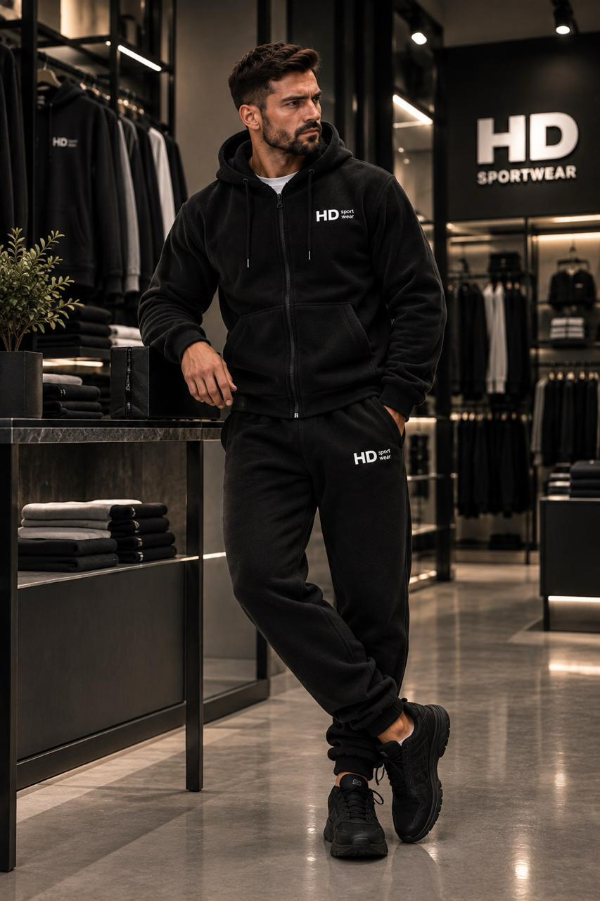 Polar Fleece чорного кольору HD Sportwear