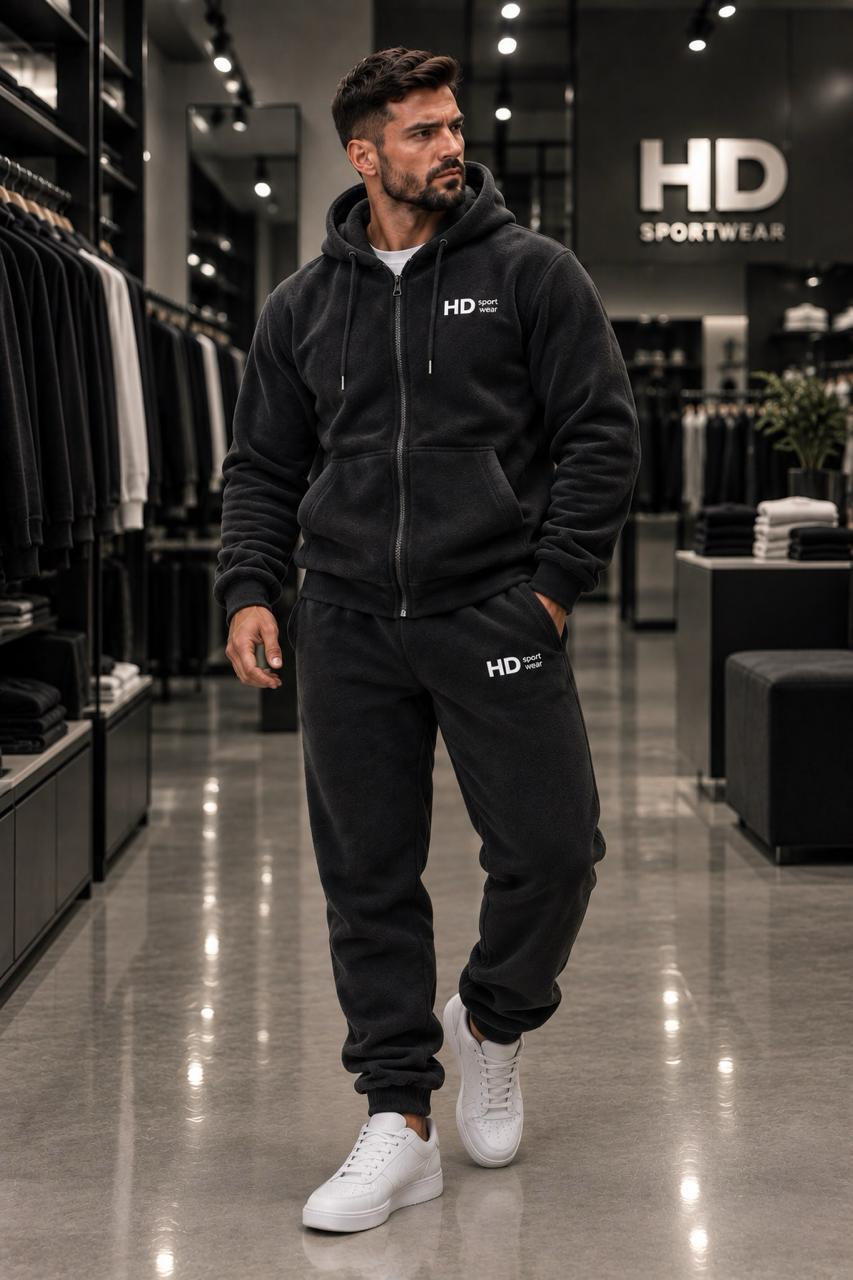 Чоловічий костюм графіт HD Sportwear